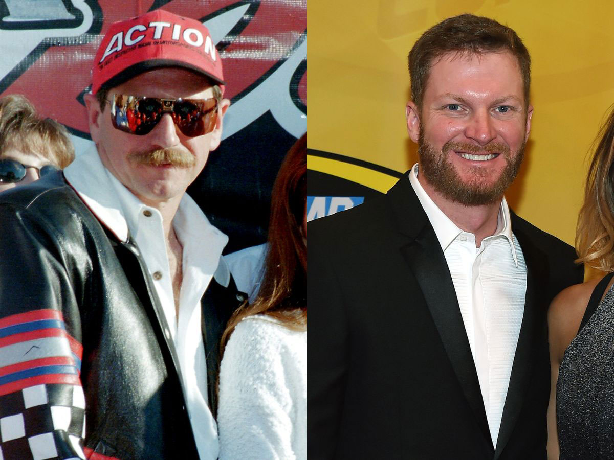 Dale Earnhardt, Sr. and Dale Earnhardt, Jr.