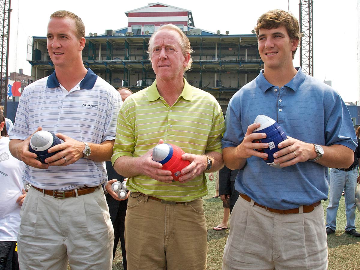Archie, Peyton, & Eli Manning