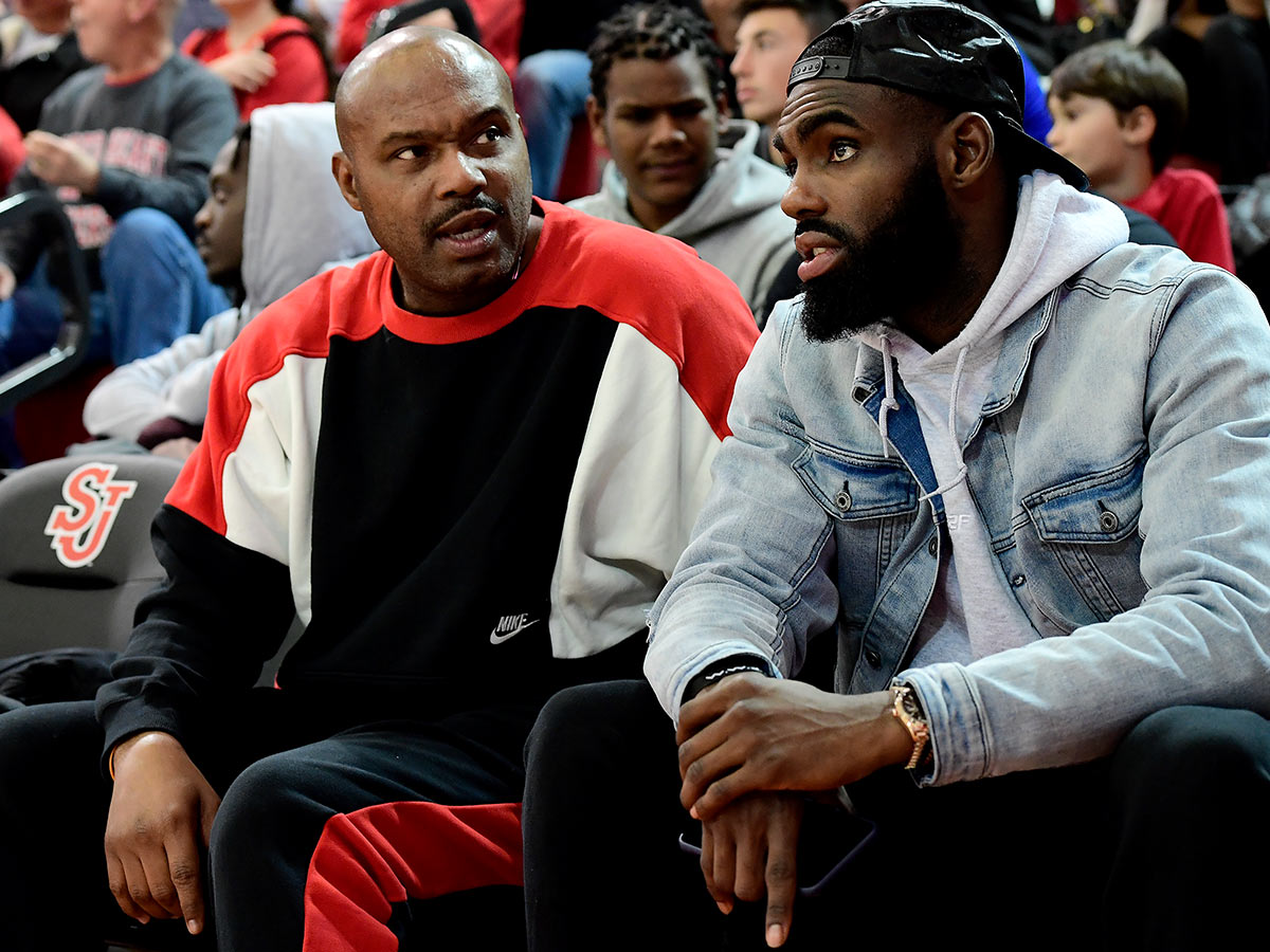 Tim Hardaway, Sr. and Tim Hardaway, Jr.