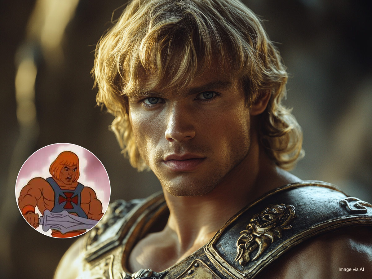 He-Man aka Prince Adam from He-Man and the Masters of the Universe