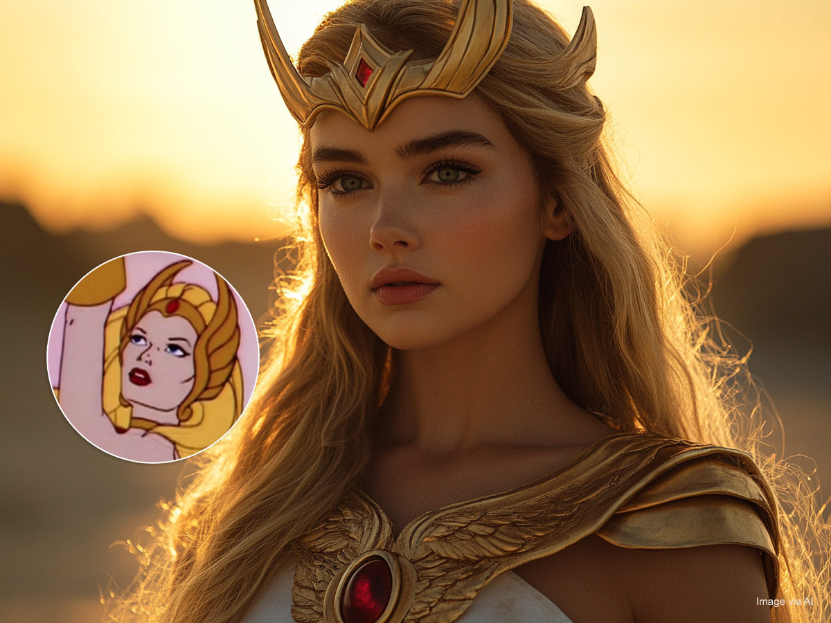 She-Ra aka Princess Adora from She-Ra: Princess of Power