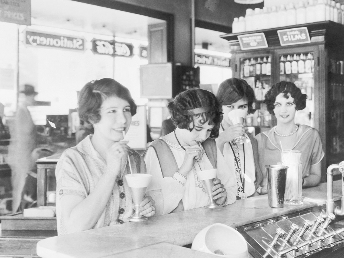 Down at the Soda Fountain