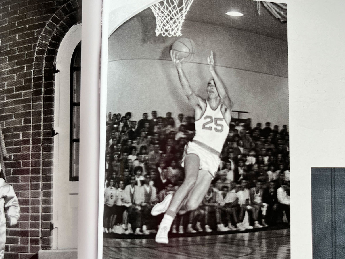 He Played Basketball in College