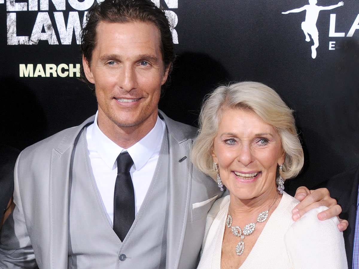 Matthew McConaughey & His Mom