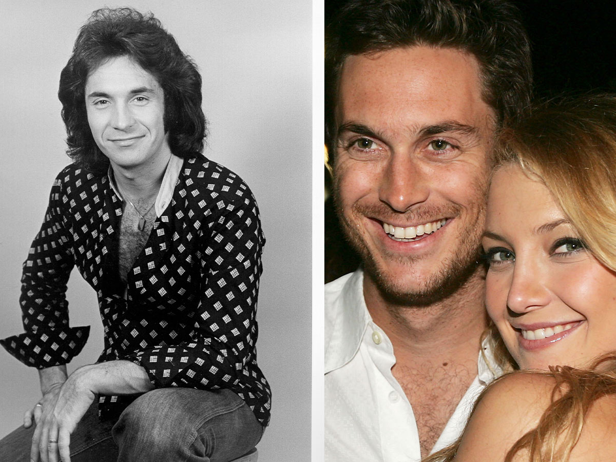 Kate and Oliver Hudson & Their Father