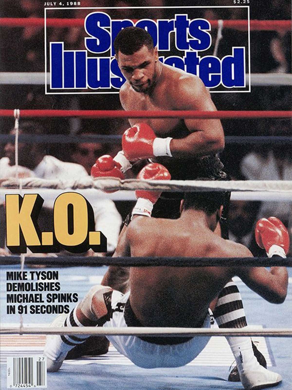 Mike Tyson & Michael Spinks (Sports Illustrated)