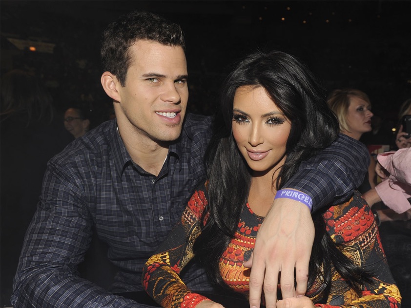 Kim Kardashian and Kris Humphries