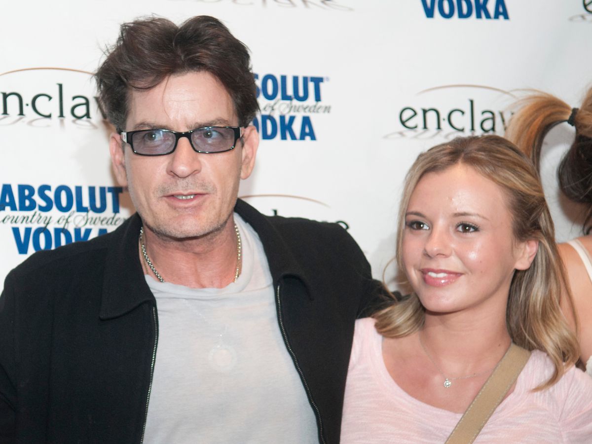 Charlie Sheen and Bree Olson