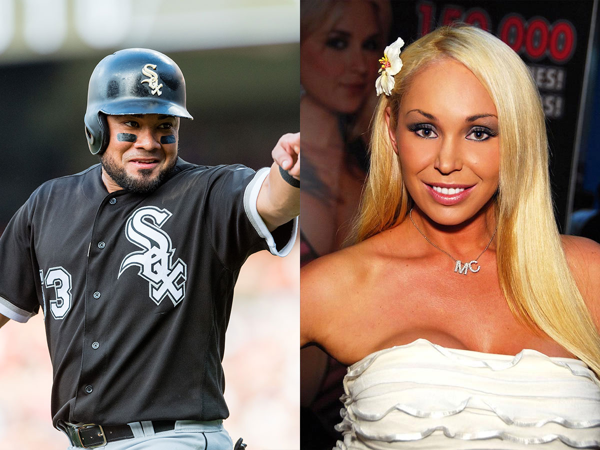 Melky Cabrera and Mary Carey