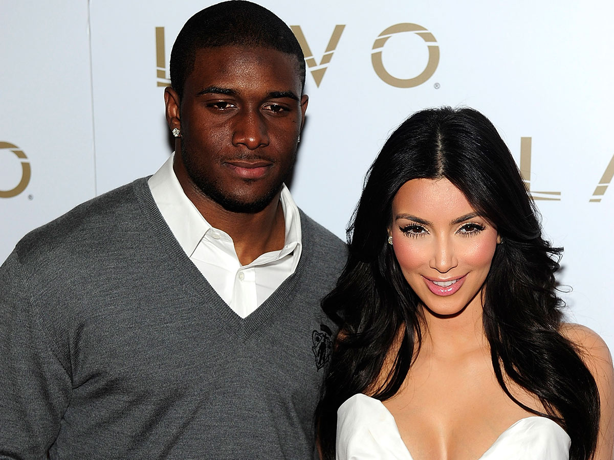 Reggie Bush and Kim Kardashian