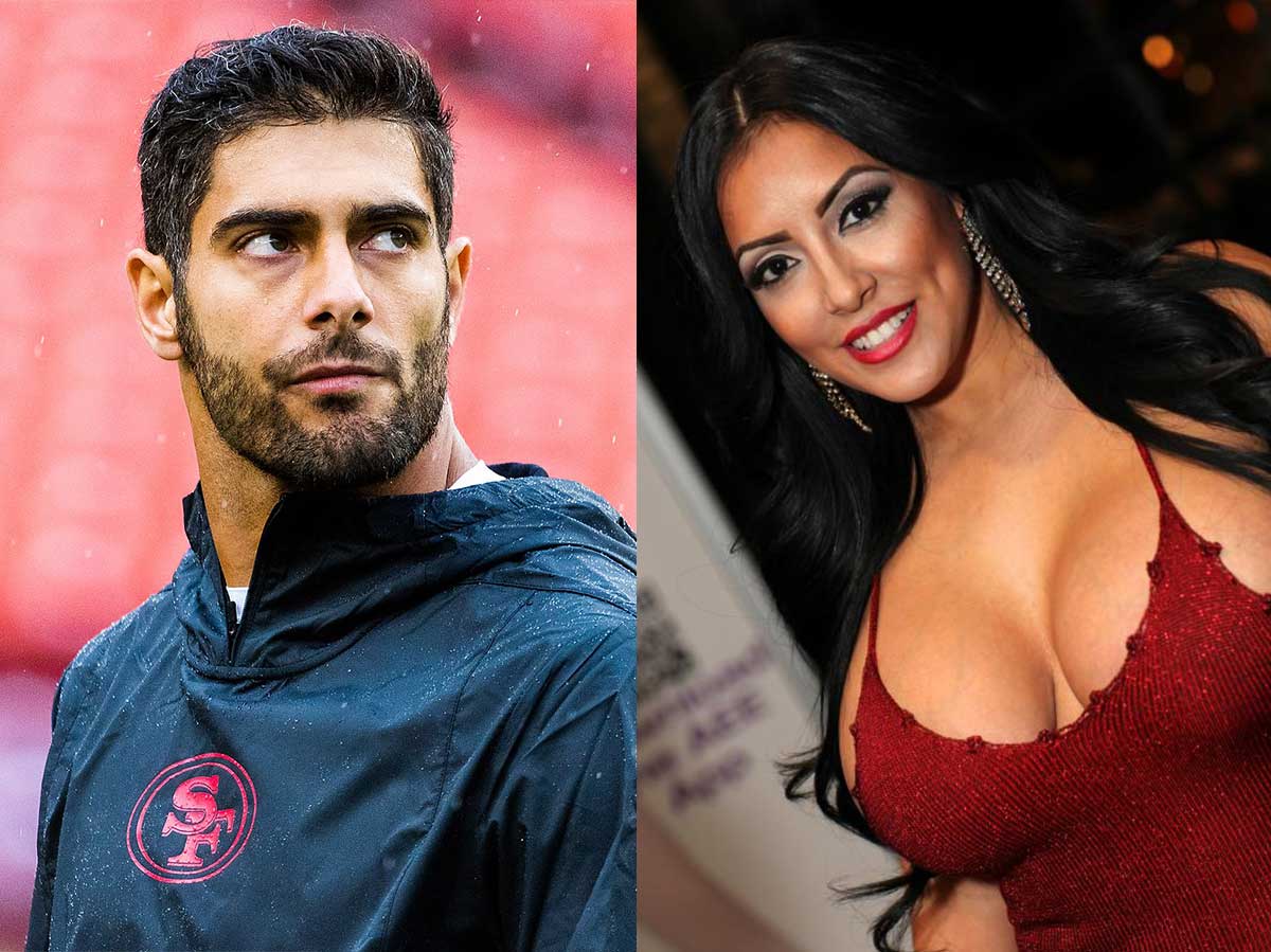 Jimmy Garoppolo and Kiara Mia