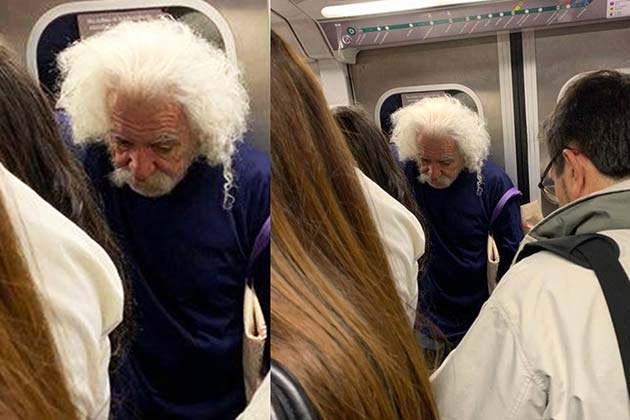 Einstein was smart enough to invent time travel but not smart enough to avoid the subway...