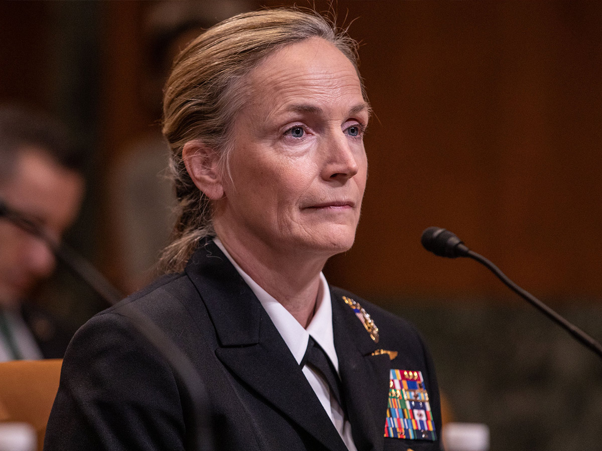 Vice Admiral Sara Joyner