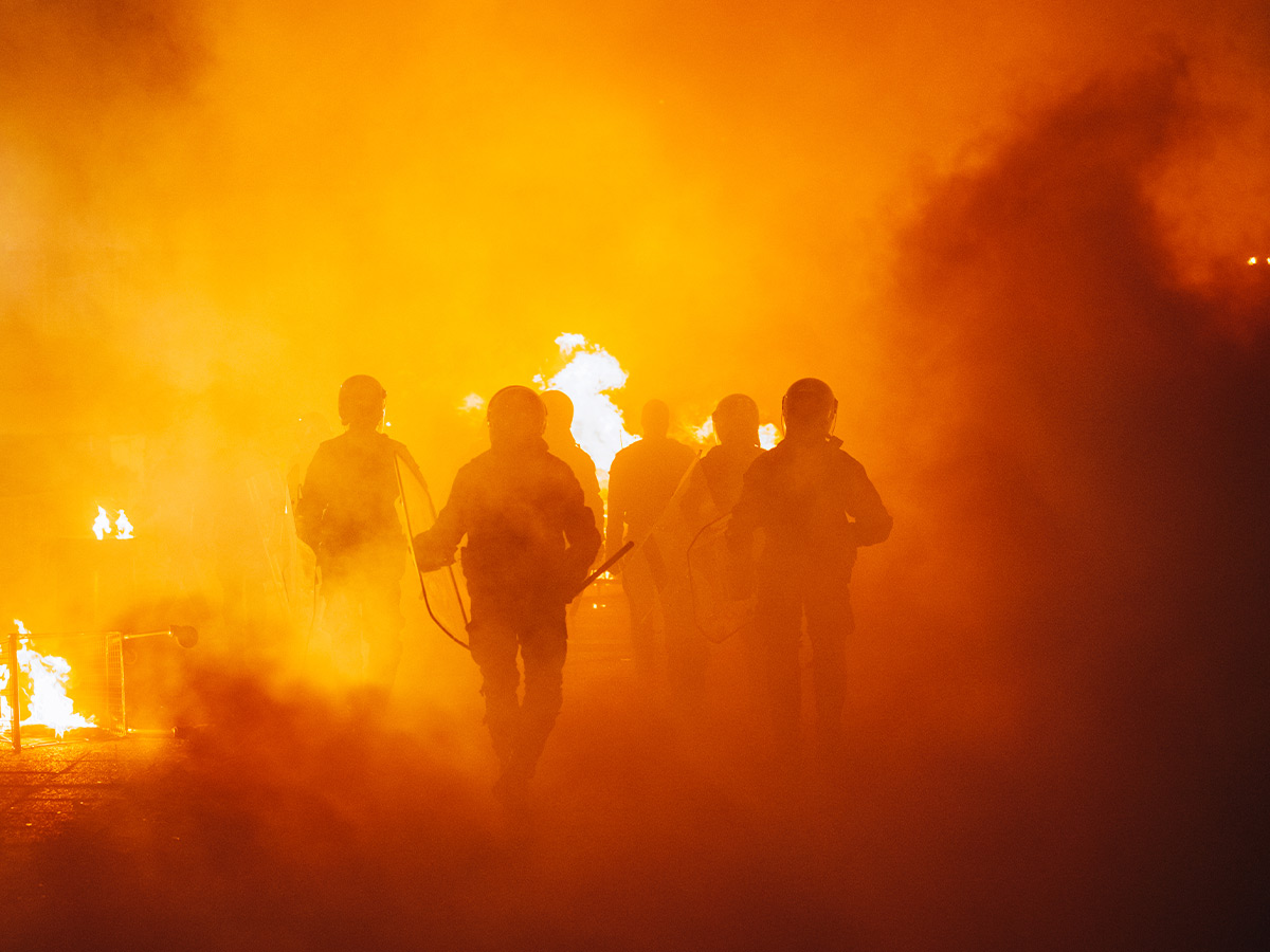Using the Troops Against "The Enemy From Within"
