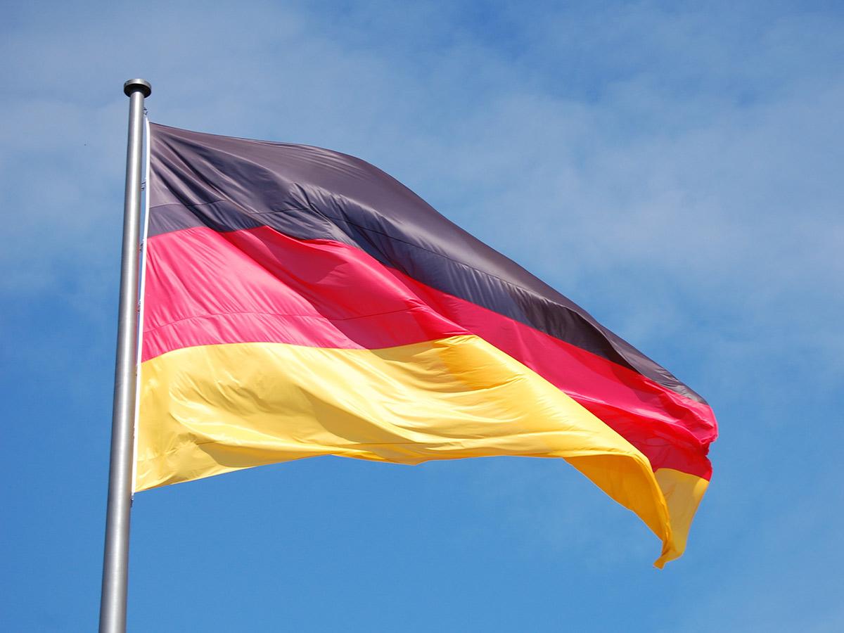 German Bundeswehr Flag Dipping