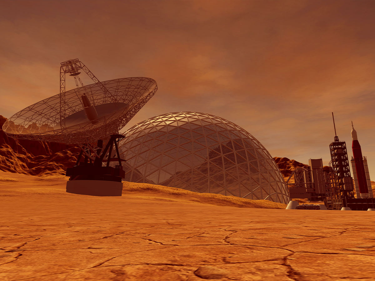 He Plans to Colonize Mars