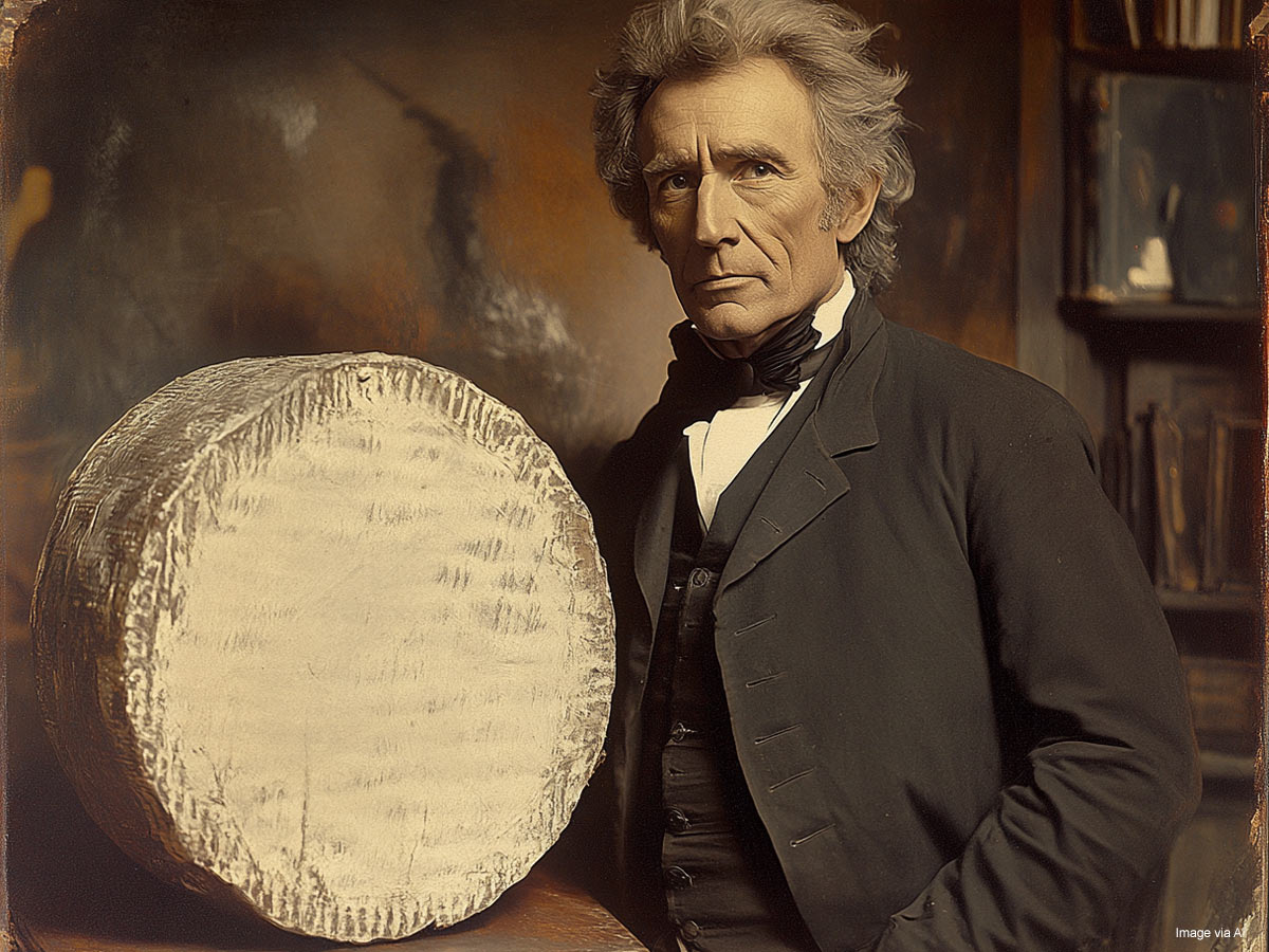 1,400-lb Wheel of Cheese Given to Andrew Jackson