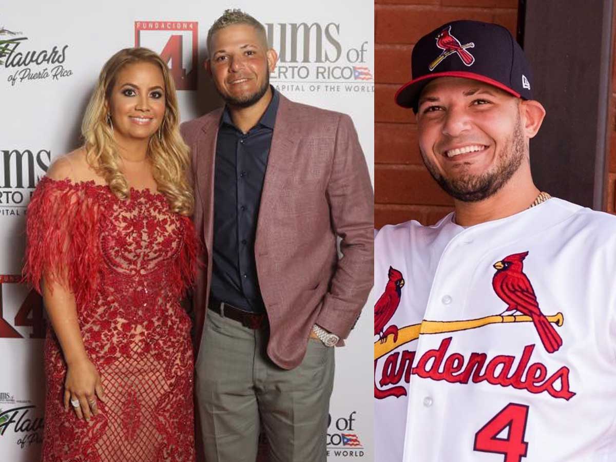 Wanda Torres and Yadier Molina