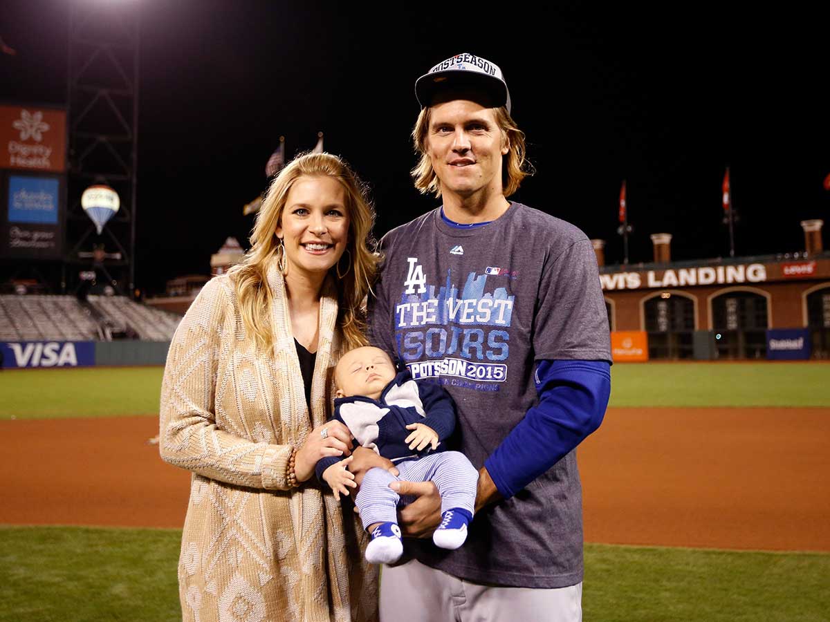 Emily Greinke and Zack Greinke