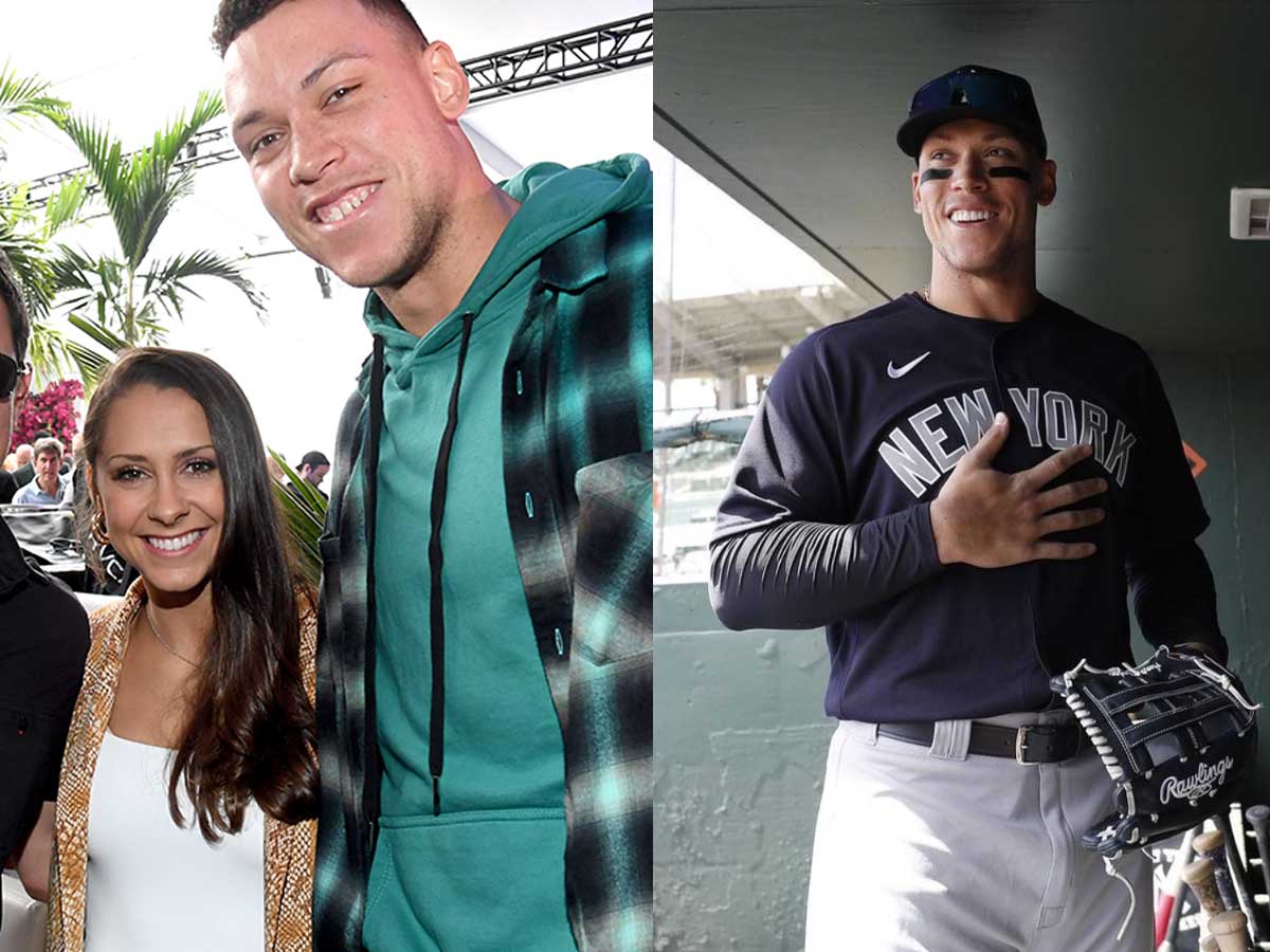 Samantha Bracksieck and Aaron Judge