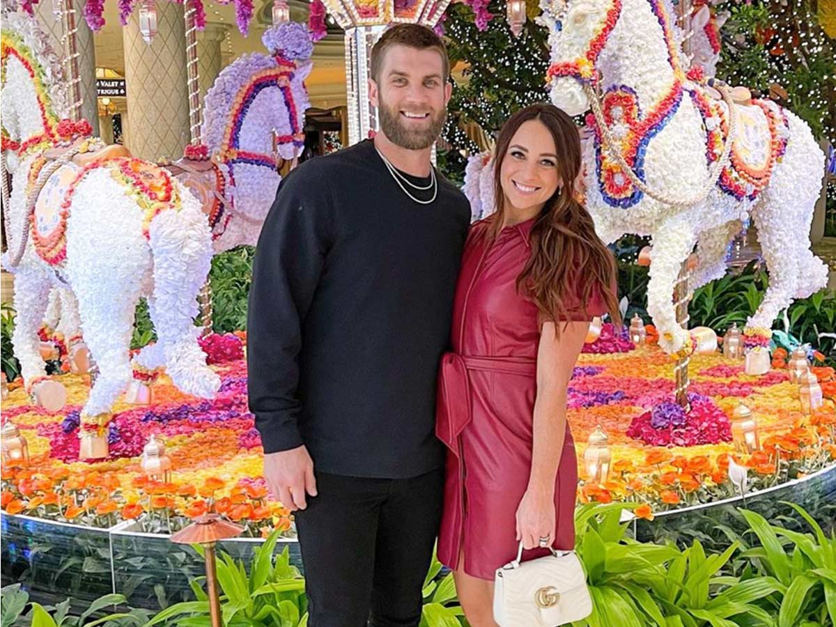 Kayla Harper and Bryce Harper
