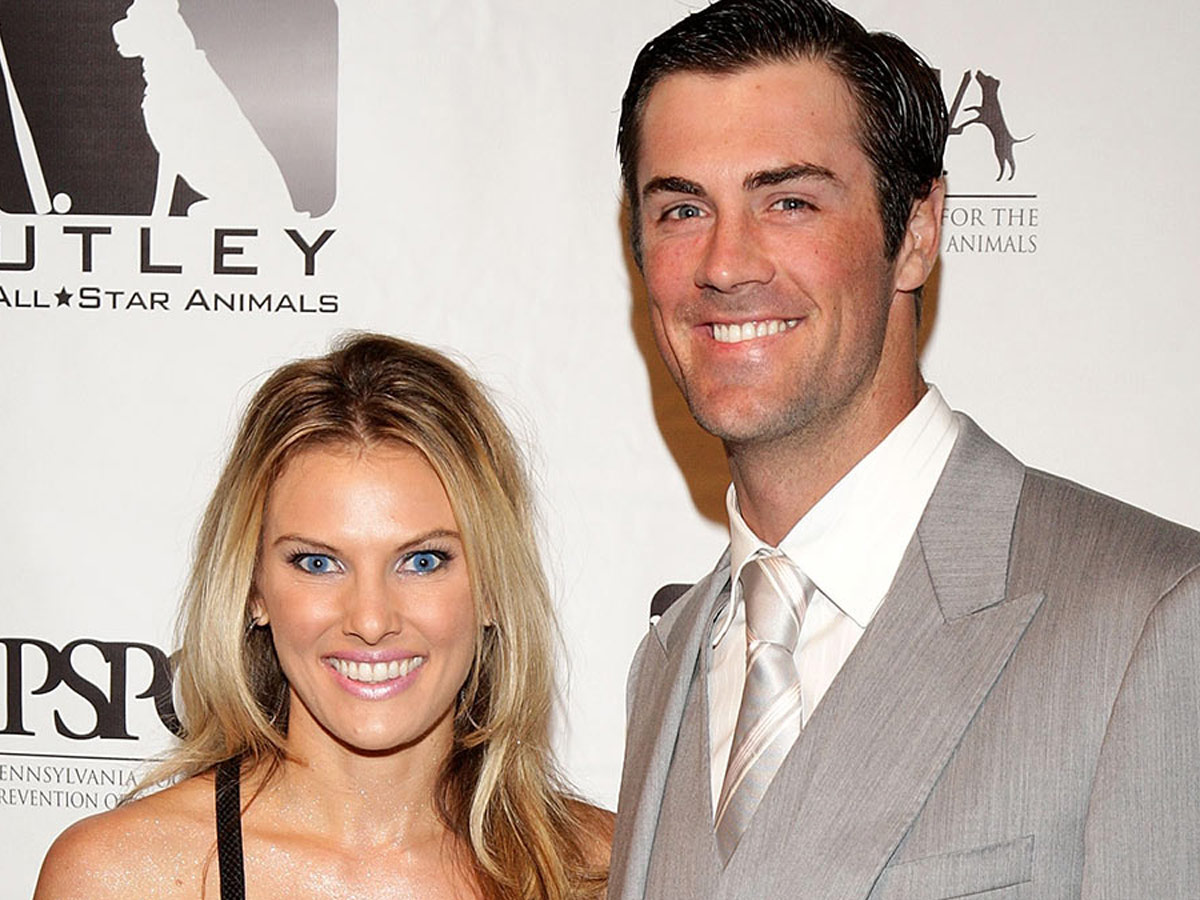 Heidi Hamels and Cole Hamels