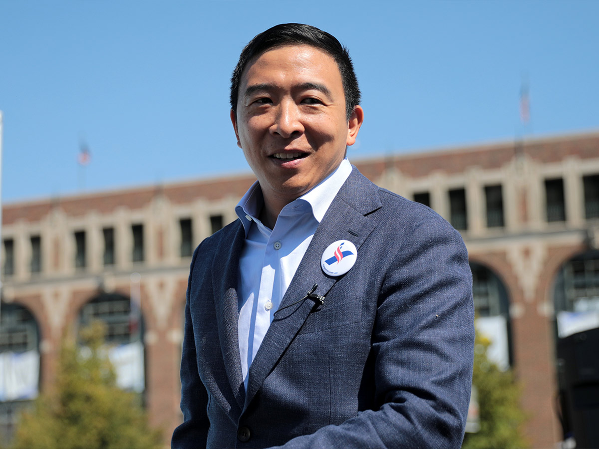 Shunned Andrew Yang