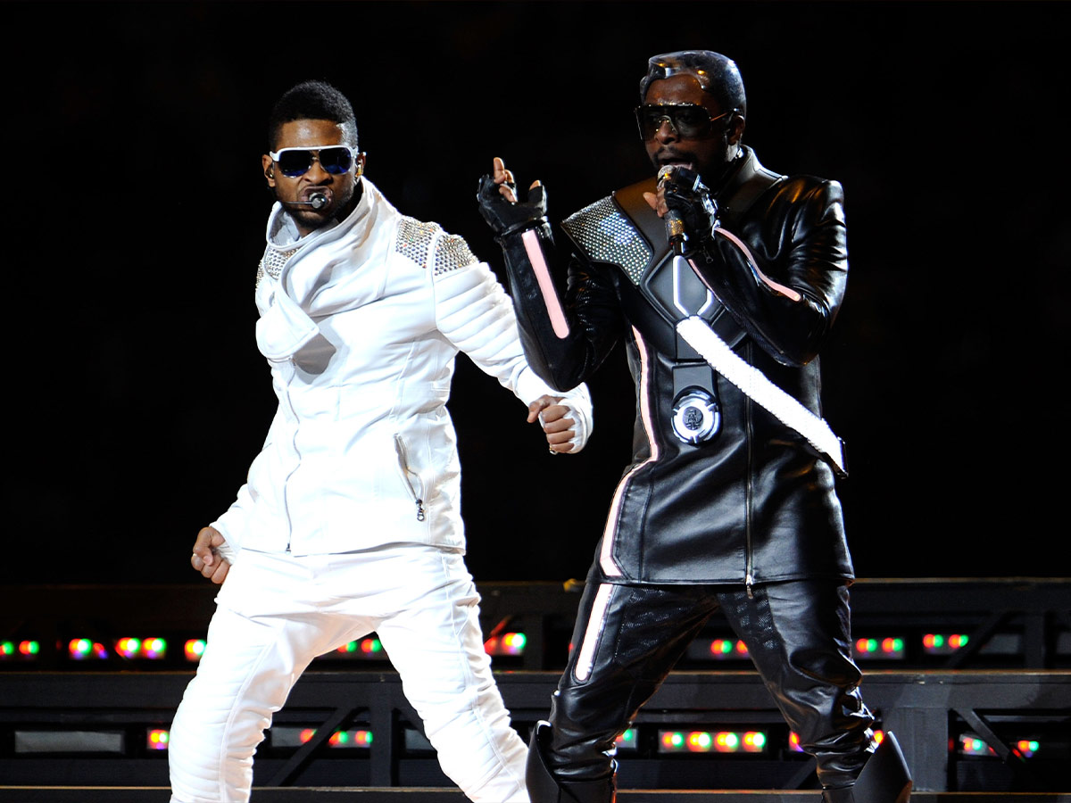 2011 — The Black Eyed Peas, Usher, and Slash
