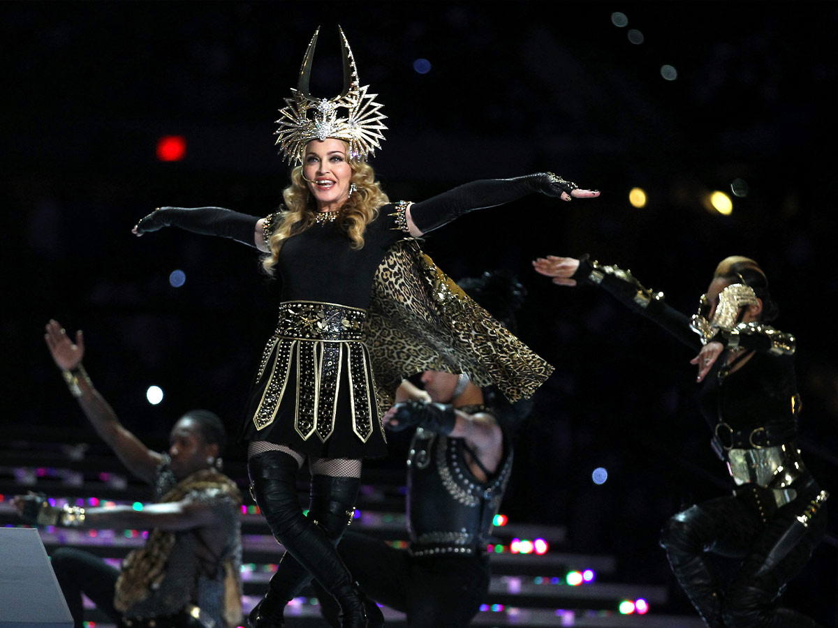 2012 — Madonna, LMFAO, Nicki Minaj, M.I.A., and Cee Lo Green