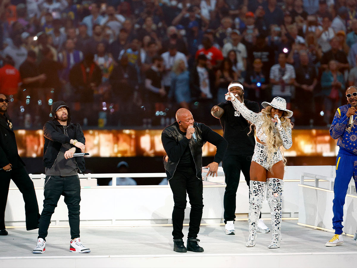 2022 — Dr. Dre, Snoop Dogg, Eminem, Mary J. Blige, and Kendrick Lamar