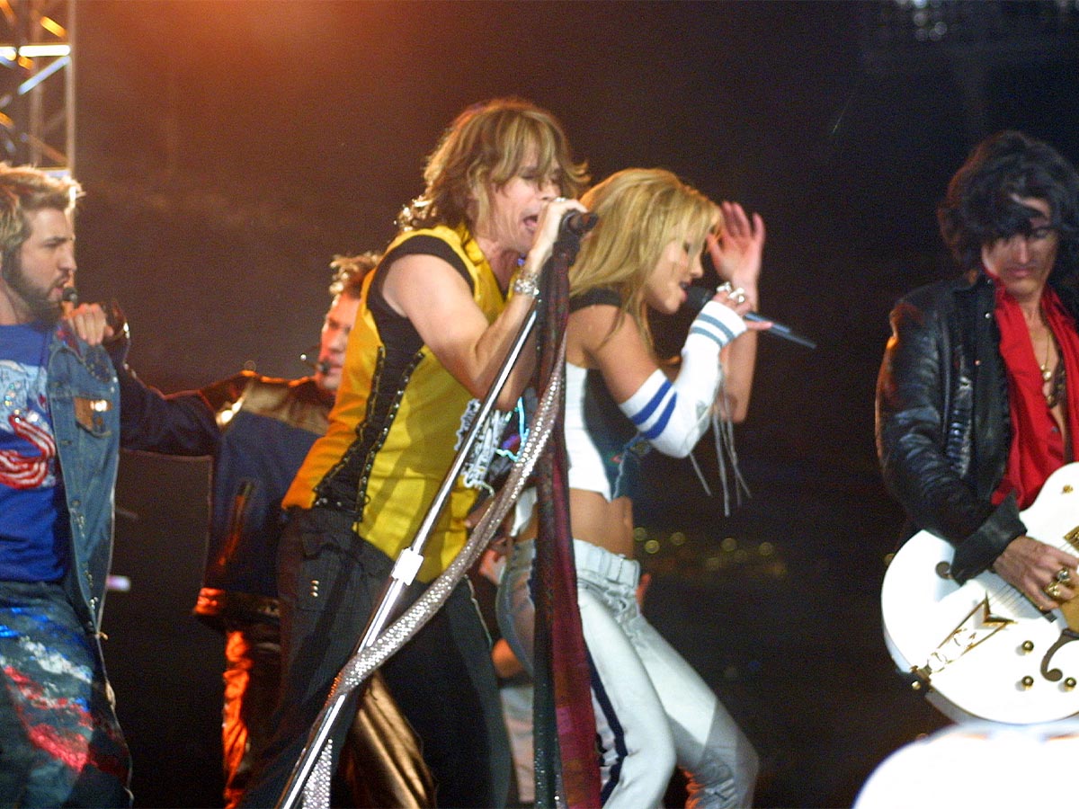 2001 — Aerosmith, NSYNC, Britney Spears, Mary J. Blige, and Nelly