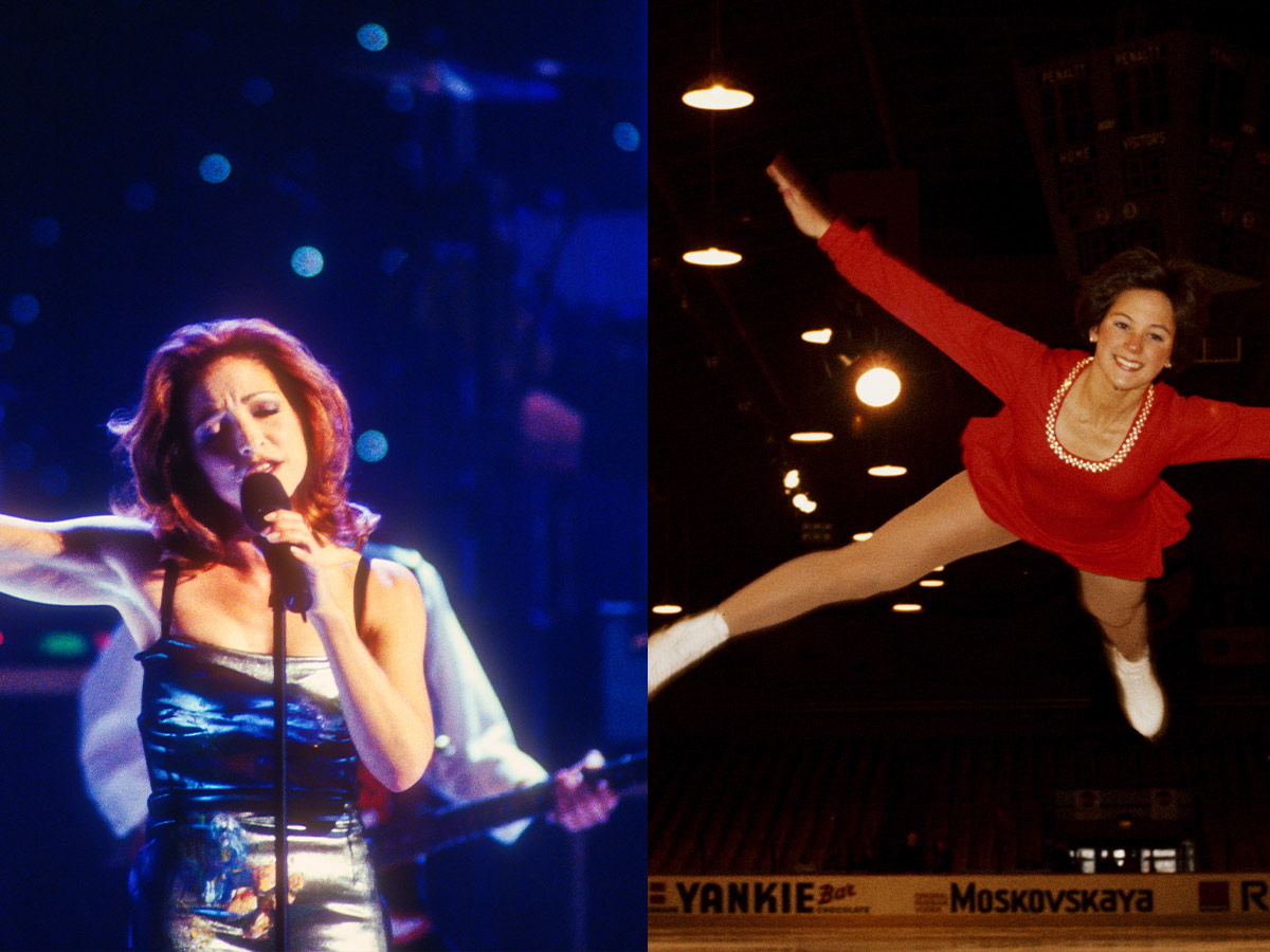 1992 — Gloria Estefan and Olympic Figure Skaters