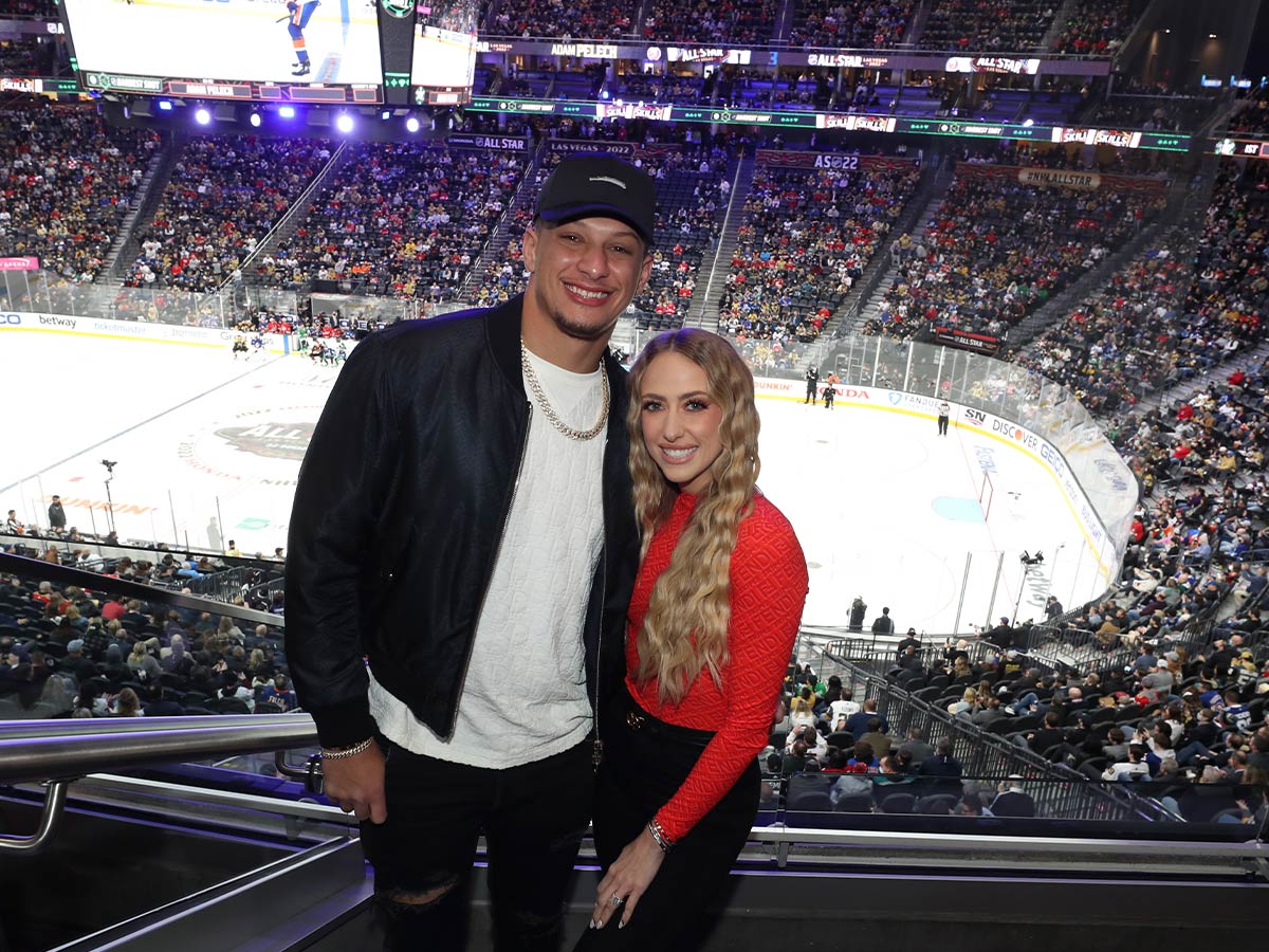 Patrick Mahomes and Brittany Matthews