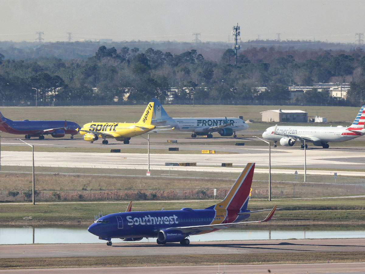 An Increase in Air Traffic Congestion