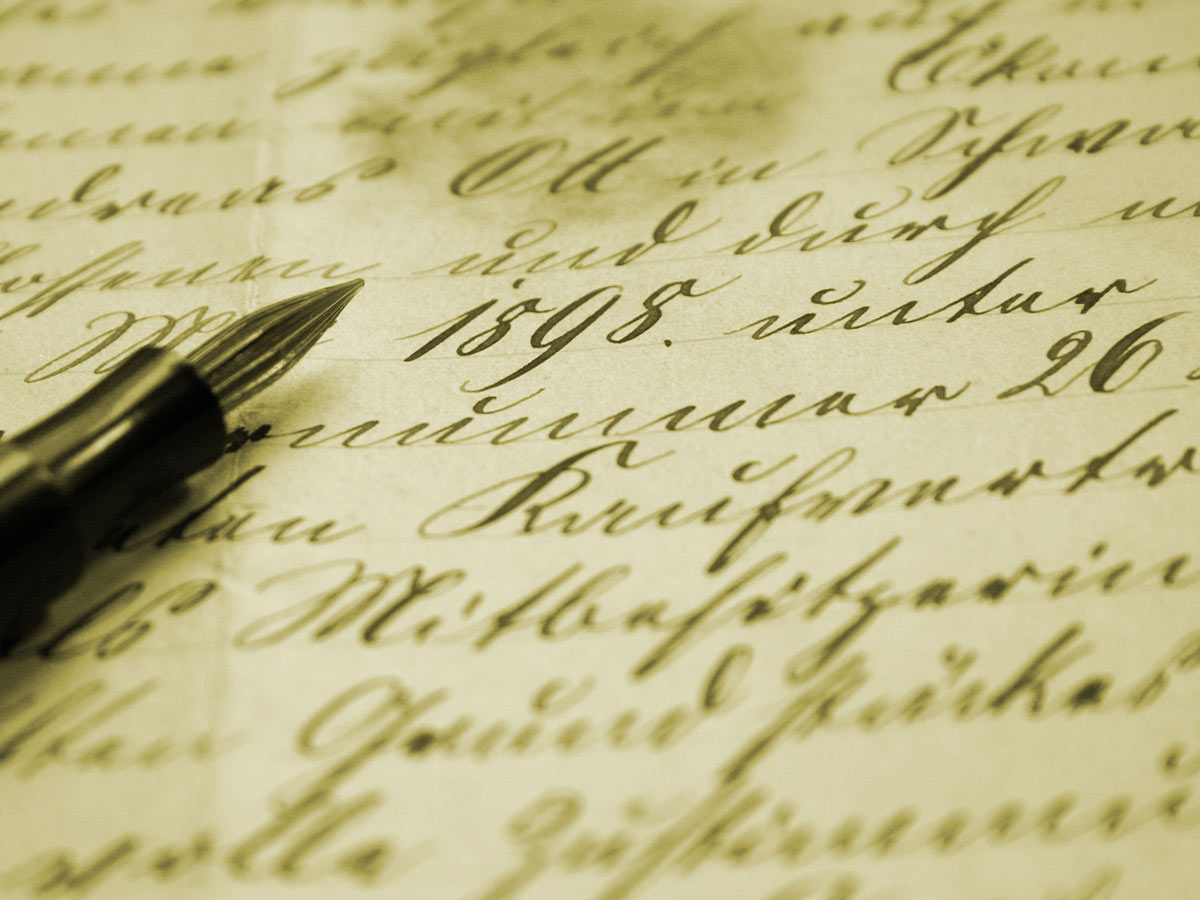 Write in Cursive