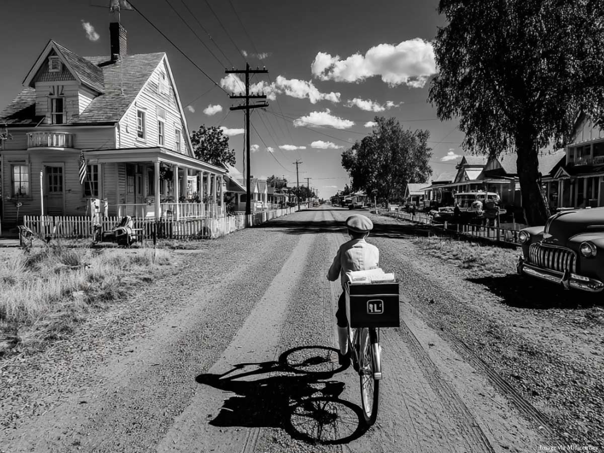 Paper Boys on Bikes