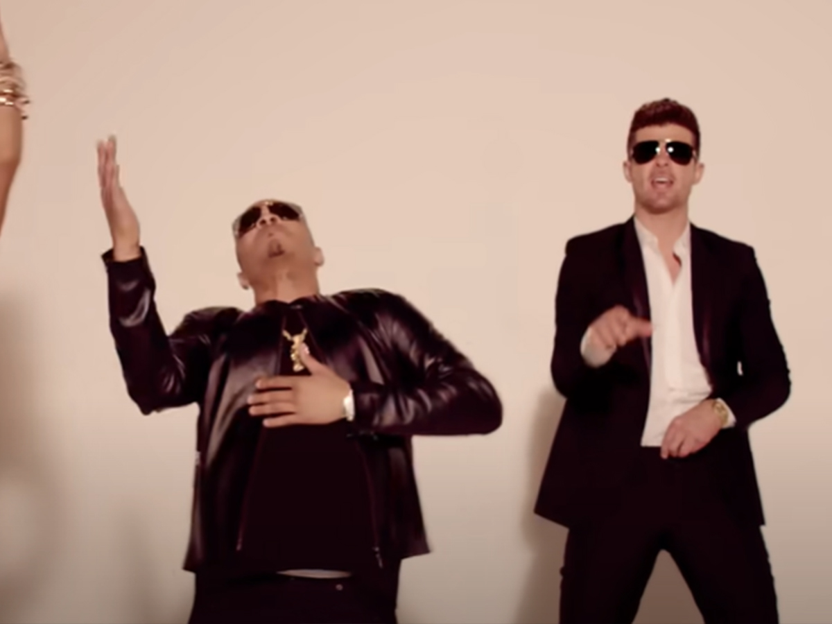 2013: “Blurred Lines” – Robin Thicke featuring T.I. & Pharrell