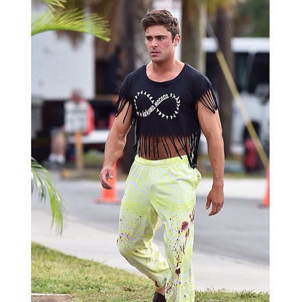 But crop tops are acceptable.