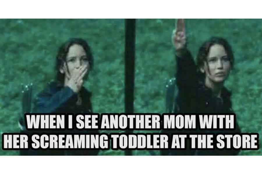 May the odds be in your favor, fellow mother.
