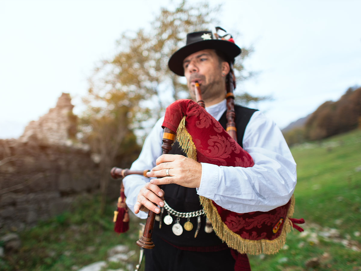 Bagpiping