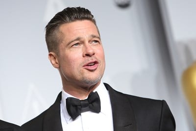 Brad Pitt looks super fine at a black tie event