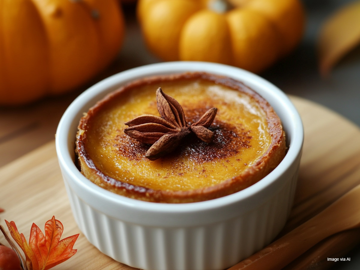 Pumpkin Pie Brulee