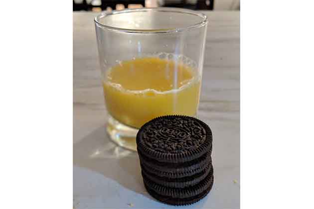 Oreos and Orange Juice