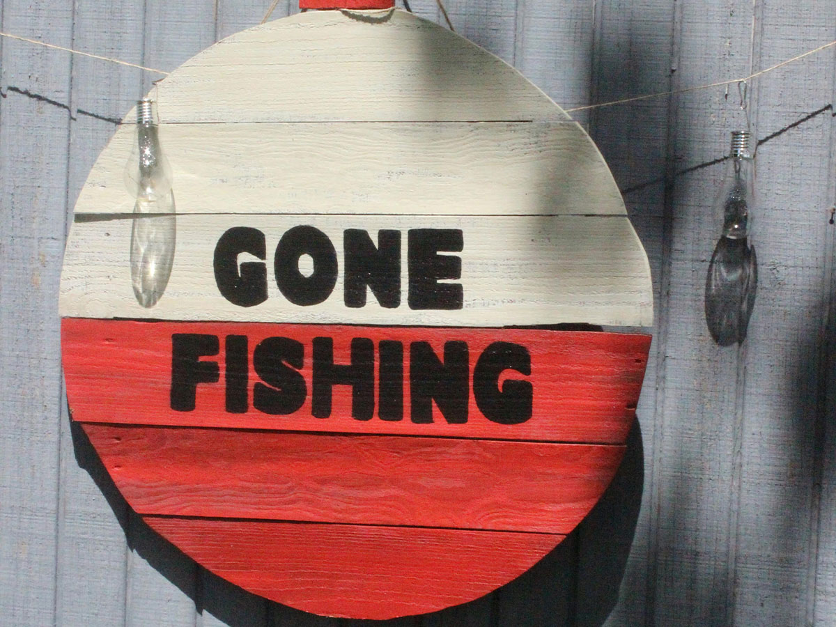 Painted Wooden Sign