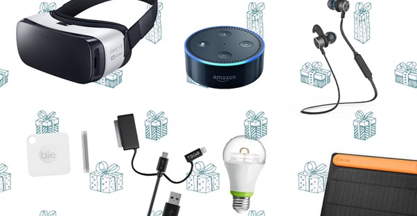 a selection of tech gifts