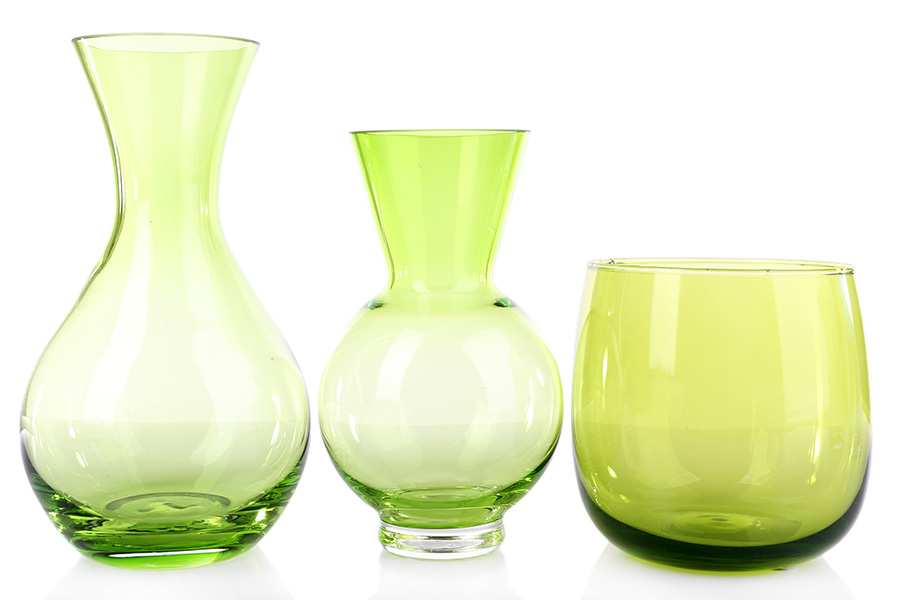 13. Glass Vases