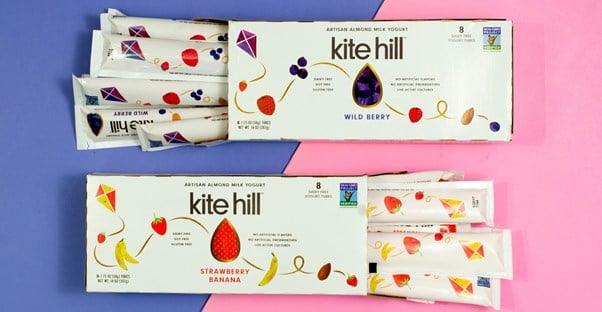 kite hill yogurt packages