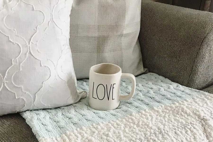 Add Throw Pillows and Blankets