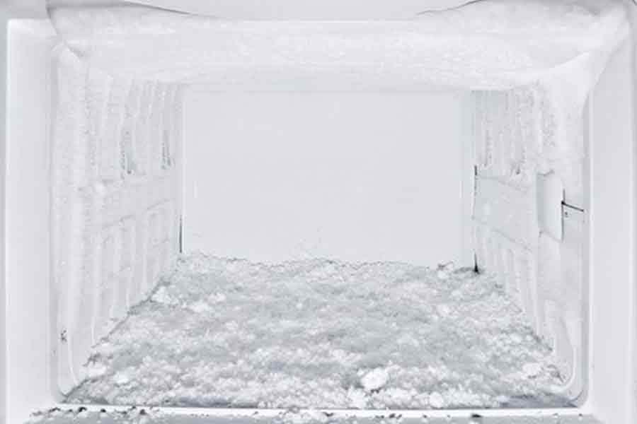 Clean the freezer