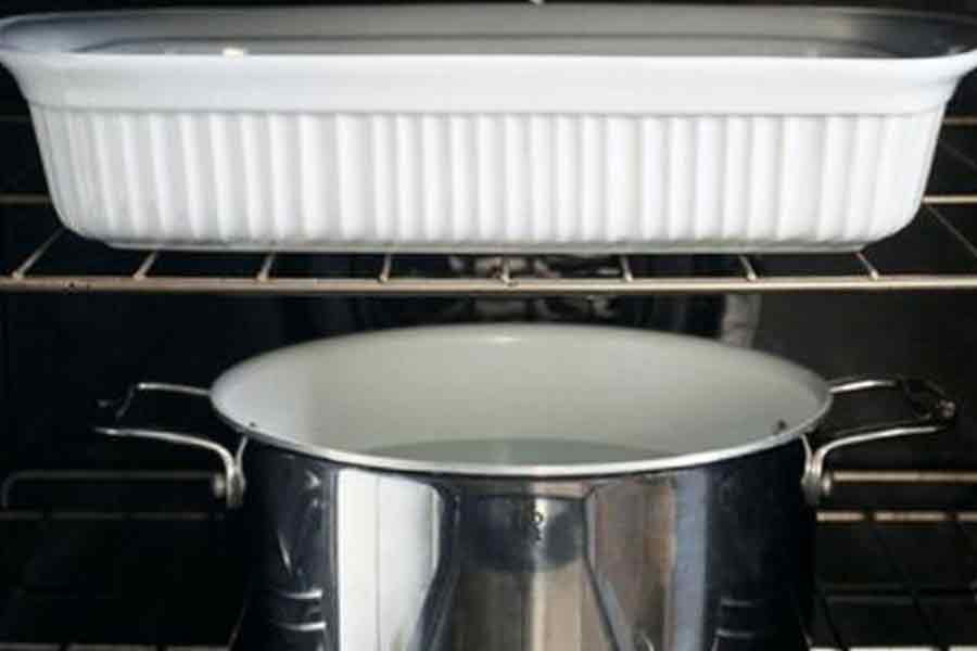 Clean the oven